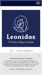 Mobile Screenshot of leonidas-online.com